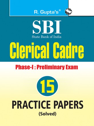 RGupta Ramesh SBI: Clerical Cadre (Phase-I) Preliminary Exam Practice Papers (Solved) English Medium